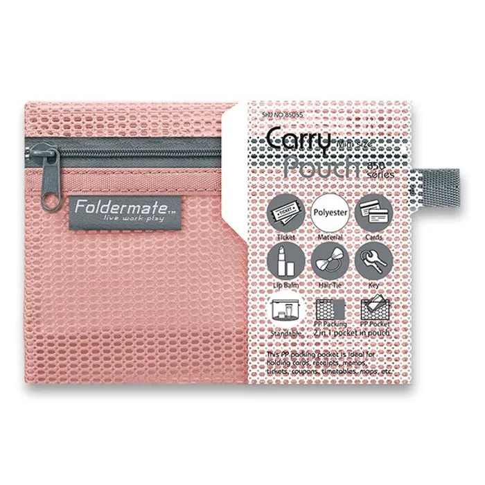 Hauptbild des Produkts Síťovaná plastová obálka Foldermate Pop Gear Mini, růžová