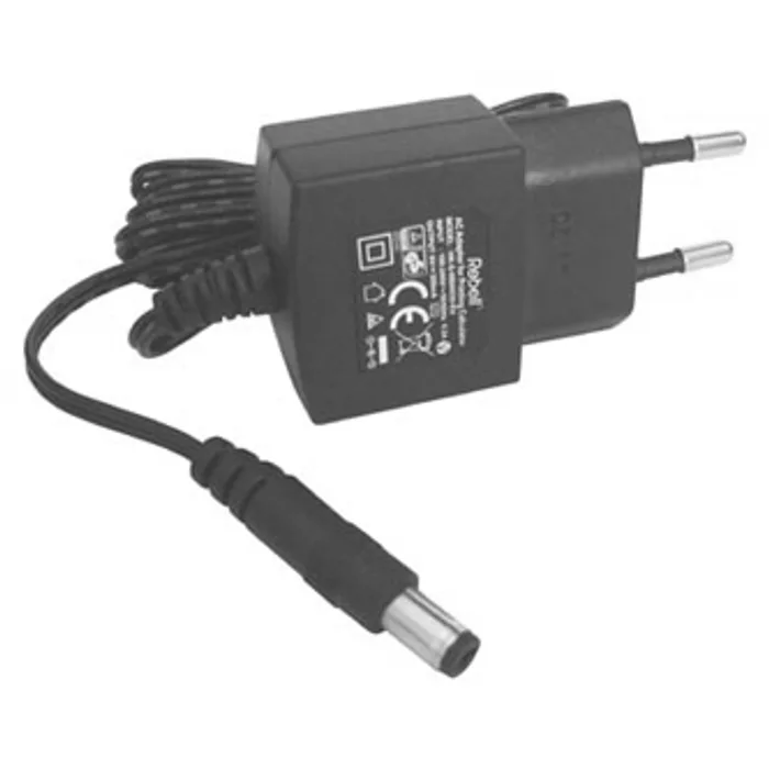 Hauptbild des Produkts Síťový adaptér, AD PDC EU, 220V (el.síť), 6V, 300mA, napájení kalkulaček, Rebell