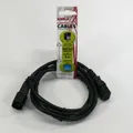 Weiteres Produktbild Netzkabel 23 verlängerbar, C13-C14, 2m, VDE approved, schwarz, Logo