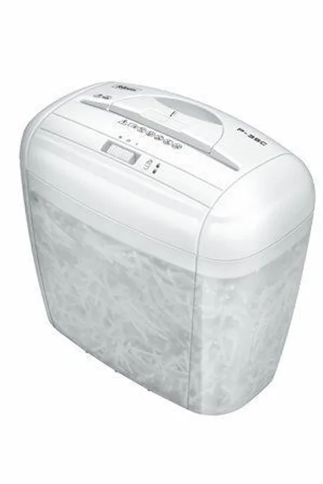 Hauptbild des Produkts Skartovací stroj "Powershred® P-35C", bílý, křížový řez, 5 listů, FELLOWES