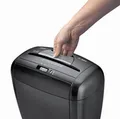 Schneidemaschine "Powershred® P-35C", schwarz, Kreuzschnitt, 5 Blatt, FELLOWES