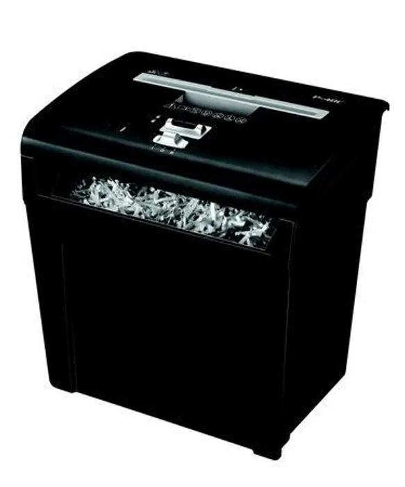 Hauptbild des Produkts Skartovací stroj "Powershred® P-48C", černý, křížový řez, 8 listů, FELLOWES