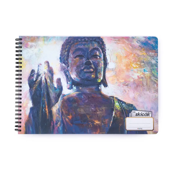 Hauptbild des Produkts Skicák A4 tw,50 listů, 190g Budha