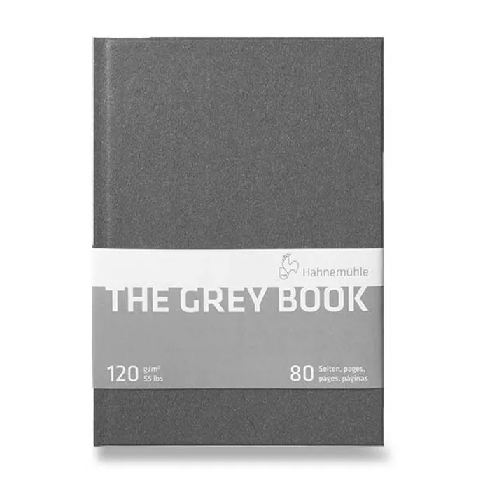 Hauptbild des Produkts Skicář Hahnemühle Grey Book A5, 40 listů