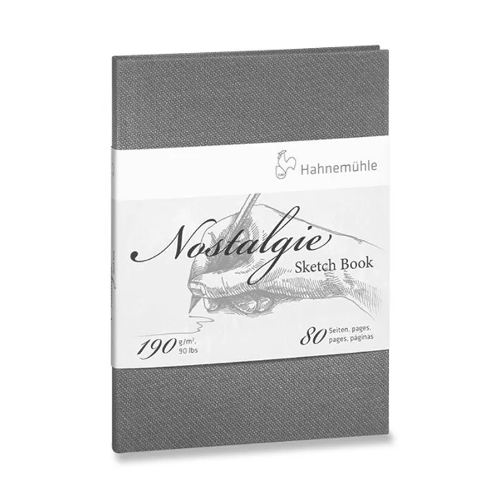Hauptbild des Produkts Skicář Hahnemühle Nostalgie portrait A5, čistý, 40 listů