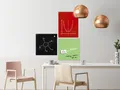 Weiteres Produktbild Glasmagnettafel 60x40 cm - weiß