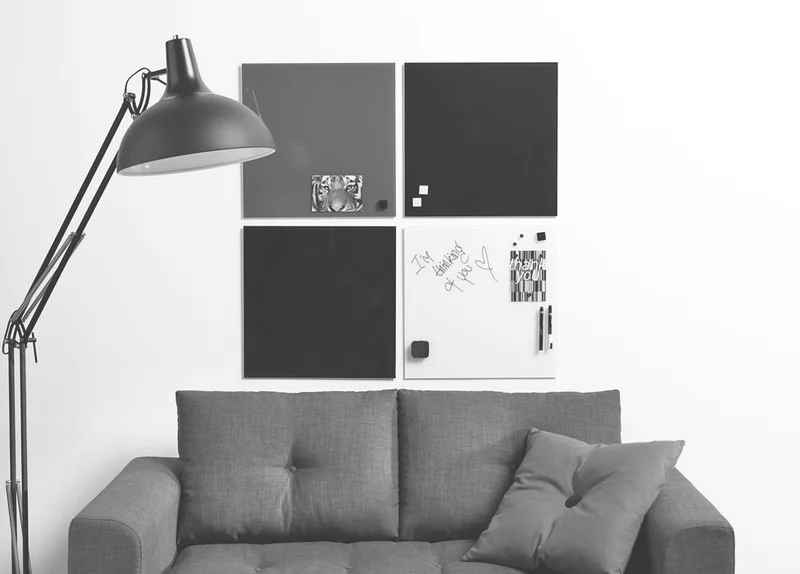 Hauptbild des Produkts Skleněná magnetická tabule 80x60 cm – červená