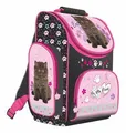 Schulrucksack, Schultasche "My Little Friend 2016", Katze, ergonomisch, 16 Zoll, UNIPAP