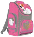Schulrucksack, Schultasche "Secret Life of Pets", rosa, ergonomisch, 16 Zoll, UNIPAP
