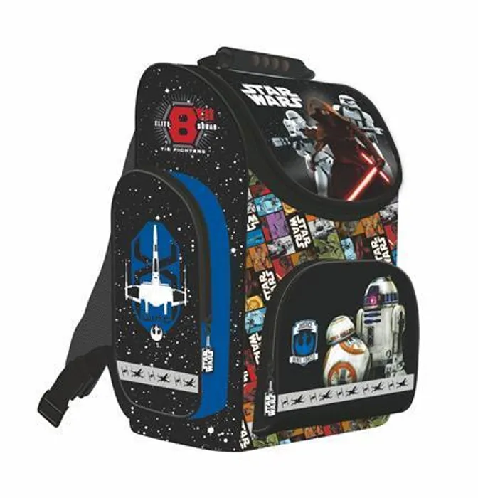 Hauptbild des Produkts Školní batoh, aktovka "Star Wars Episode7", modrá, ergonomický, 16", UNIPAP