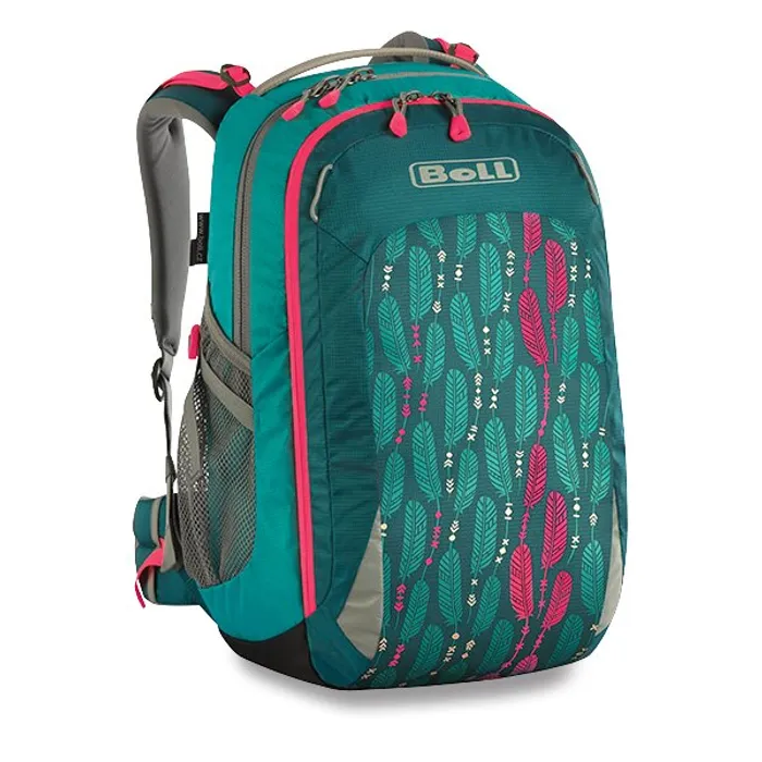 Hauptbild des Produkts Školní batoh Boll Smart Artwork 24 Feathers teal