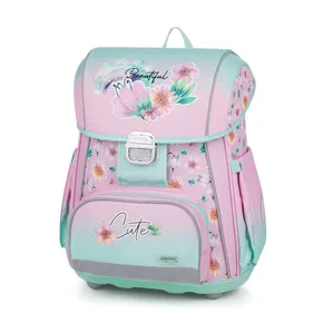 PREMIUM Blumen Schulrucksack