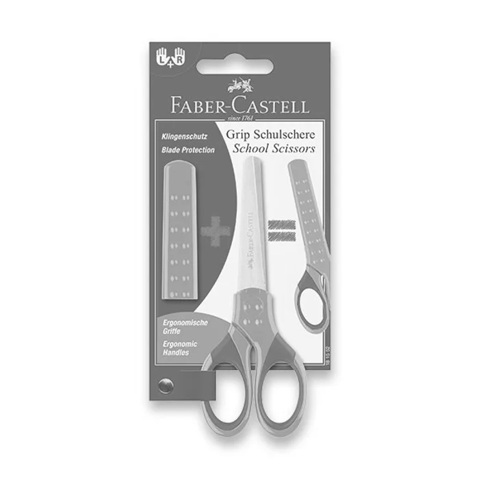 Hauptbild des Produkts Školní nůžky Faber-Castell zelené