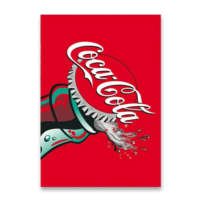 Hauptbild des Produkts Školní sešit Coca Cola 2024 A4, linkovaný, 40 listů, mix motivů