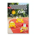Schulheft Emoji A5, liniert, 40 Blatt, Motivmix