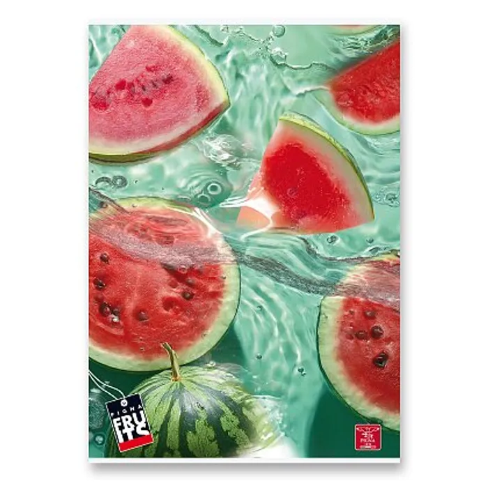 Hauptbild des Produkts Školní sešit Pigna Fruits - A4, linkovaný, 42 listů, mix motivů