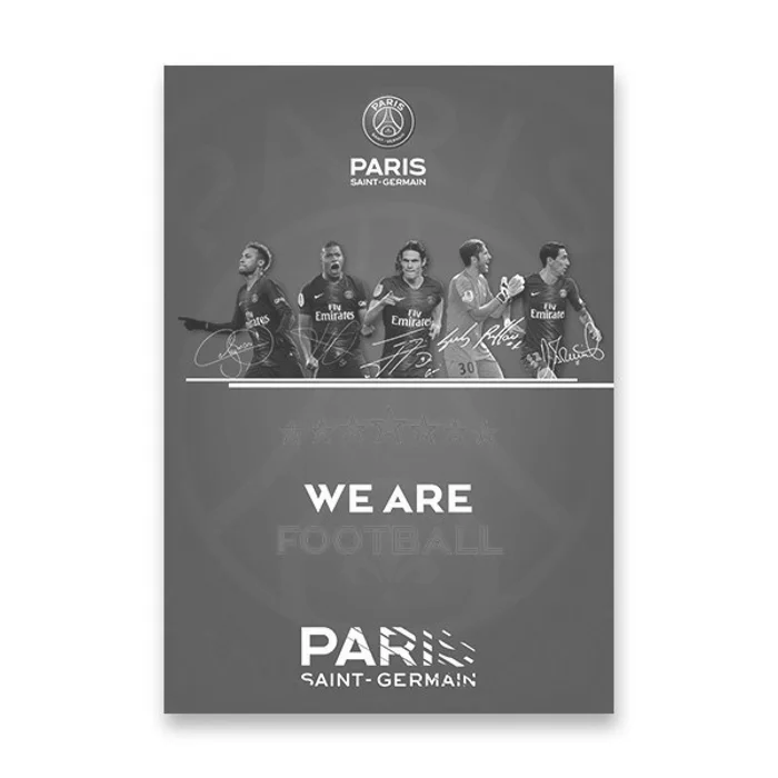 Hauptbild des Produkts Školní sešit Pigna Paris Saint-Germain A5, linkovaný, 40 listů, mix motivů