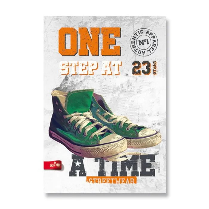 Hauptbild des Produkts Školní sešit The Best Sneakers A4, linkovaný, 40 listů, mix motivů