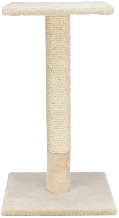 Hauptbild des Produkts Škrabací sloupek BEANA s odpočívadlem, 9 cm / 69 cm, sisal/plyš, béžová