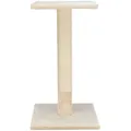 Weiteres Produktbild BEANA Kratzbaum mit Lehne, 9 cm / 69 cm, Sisal/Plüsch, beige