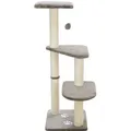 Weiteres Produktbild ALTEA Kratzbaum, 3 Plattformen, 117 cm / o 9 cm, platingrau