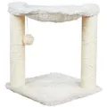 Weiteres Produktbild Kratzbaum BAZA zwei Pfosten mit Liege 50cm - Creme