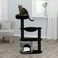 Weiteres Produktbild Kratzbaum Giada 112 cm schwarz/weiß
