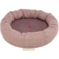 Škrabadlo VIVIANA 80 cm, kuželová základna, lůžko, antická růžová