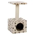 Weiteres Produktbild Kratzbaum ZAMORA 61cm, beige mit Pfoten