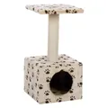 Weiteres Produktbild Kratzbaum ZAMORA 61cm, beige mit Pfoten