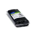 Weiteres Produktbild Trinkhalm (Bio-Komposit) wiederverwendbar schwarz Ø6mm x 20cm [100 St.]