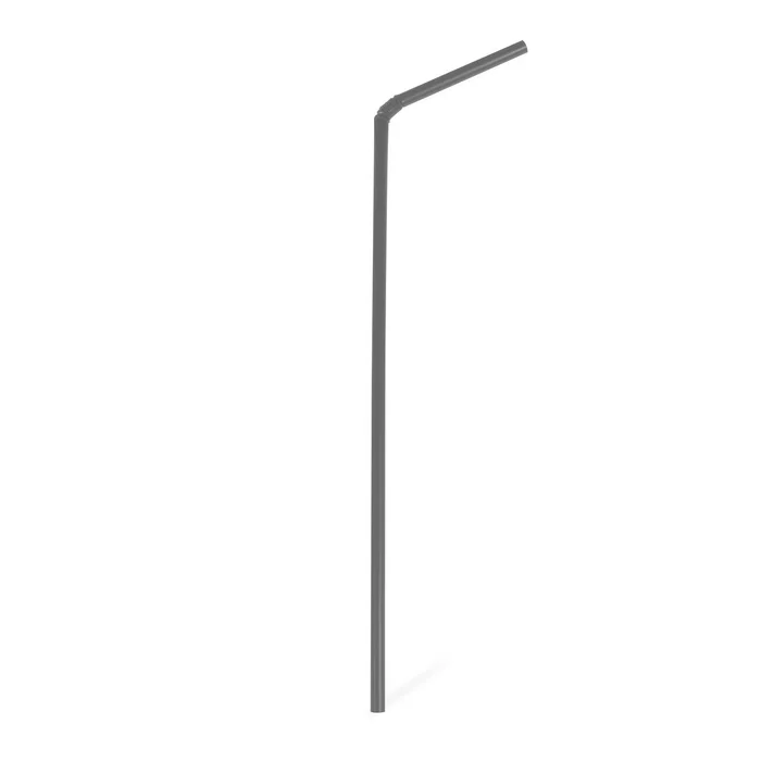 Hauptbild des Produkts Slámky flexibilní černé (PLA) -BIO- 24 cm, průměr 5 mm [250 ks]