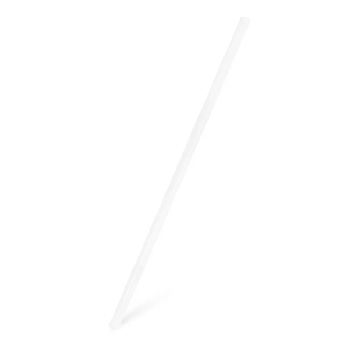 Hauptbild des Produkts Slámky JUMBO bílá (PLA) -BIO- 25 cm, průměr 8 mm [150 ks]