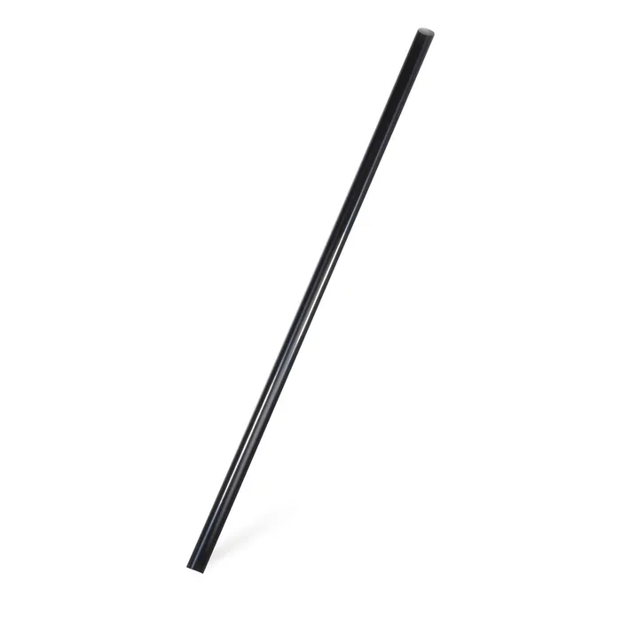Hauptbild des Produkts Slámky JUMBO plastové černé 25 cm, průměr 8 mm [500 ks] (znovu použitelná)