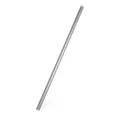 JUMBO-Strohhalme Kunststoff silber 25 cm, Durchmesser 8 mm [150 Stück] (wiederverwendbar)