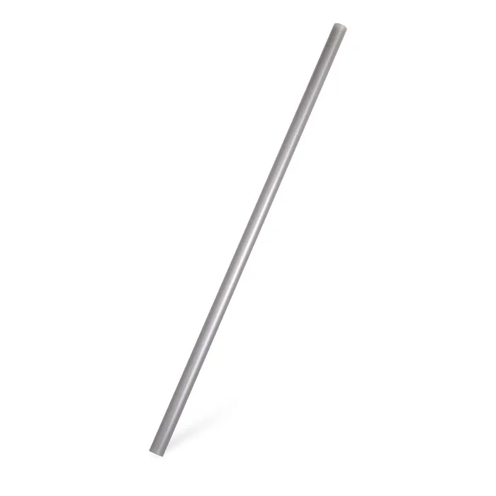 Hauptbild des Produkts Slámky JUMBO plastové stříbrné 25 cm, průměr 8 mm [150 ks] (znovu použitelná)