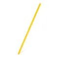 JUMBO-Strohhalme aus Kunststoff gelb 25 cm, Durchmesser 8 mm [150 Stück] (wiederverwendbar)
