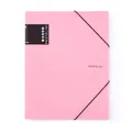 Style mit Gummi A4 PP PASTELINI pink