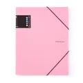 Style mit Gummi A4 PP PASTELINI pink