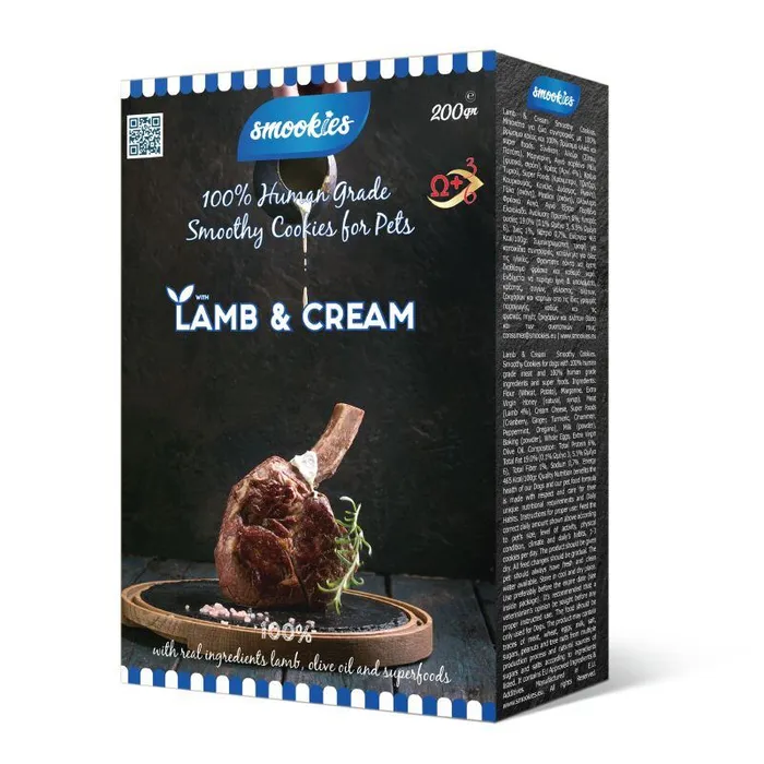 Hauptbild des Produkts SMOOKIES Premium LAMB - jehněčí sušenky 100% human grade, 200g