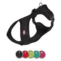 Softgeschirr, weich, gepolstert, schwarz XS-S: Brustumfang: 30-45cm/15mm