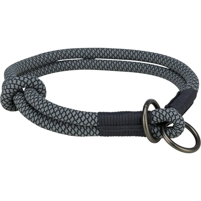 Hauptbild des Produkts Soft Rope kulatý polostahovací obojek, černá/šedá XS-S: 30cm/ 10 mm