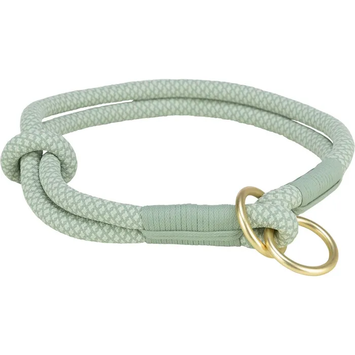 Hauptbild des Produkts Soft Rope kulatý polostahovací obojek, šalvěj/máta L: 50 cm/ 10 mm
