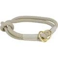 Weiteres Produktbild Rundes, halb einziehbares Soft Rope-Halsband, grau/hellgrau M: 45 cm/ 10 mm
