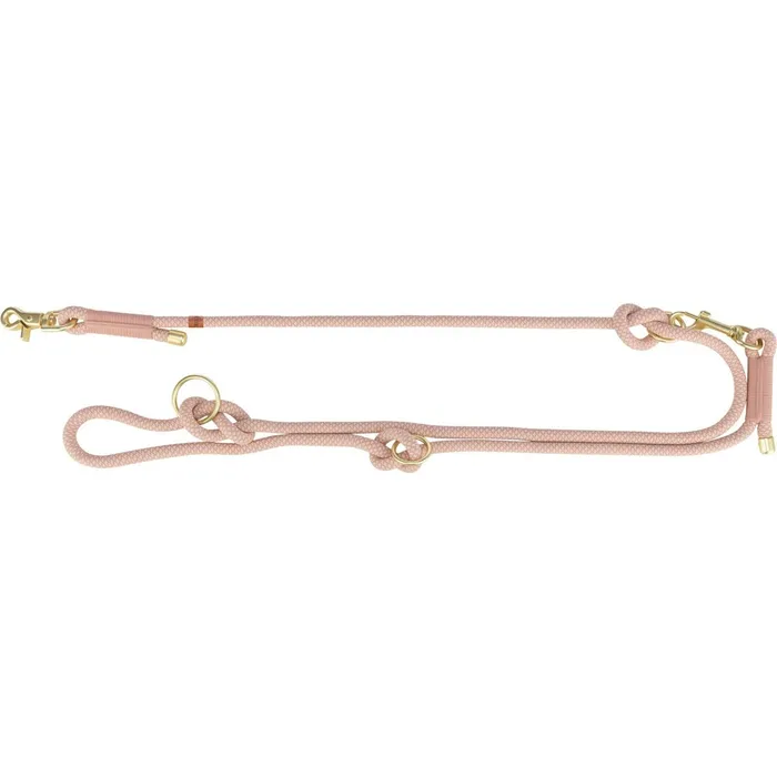 Hauptbild des Produkts Soft Rope prodlužovací kulaté tkané vodítko, S-XL: 2.00 m/ 10 mm, růžová/světlerůžová