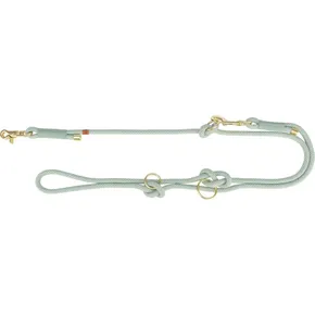Soft Rope Verlängerungsleine rund gewebt, Salbei/Minze L-XL: 2,00 m / 13 mm NEU