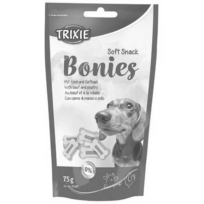 Hauptbild des Produkts Soft Snack BONIES Light - měkké kostičky hovězí/krůta 75g