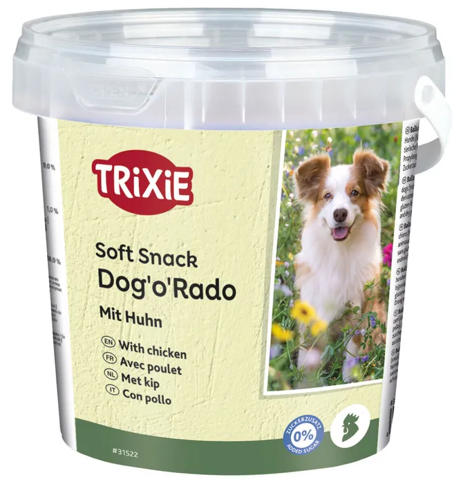 Hauptbild des Produkts Soft Snack Dog´o´Rado - kuřecí kousky, kyblík 500 g