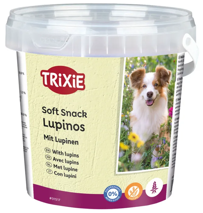 Hauptbild des Produkts Soft Snack LUPINOS - bezlepkový snack, kyblík 500 g