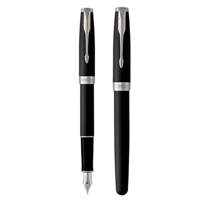 Hauptbild des Produkts Sonnet Matte Black CT plnící pero -F- PARKER